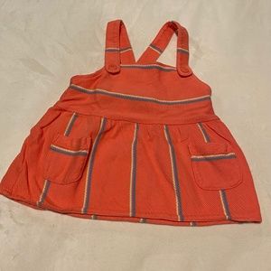 Sleeveless top from Tea Collection- salmon color 4T